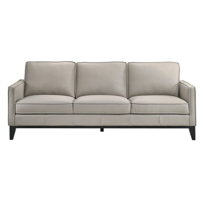 Aaron - Sofa - Mist Gray New Classic