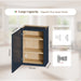 Shaker Wall Cabinet With 2 Adjustable Shelves Home Essentials