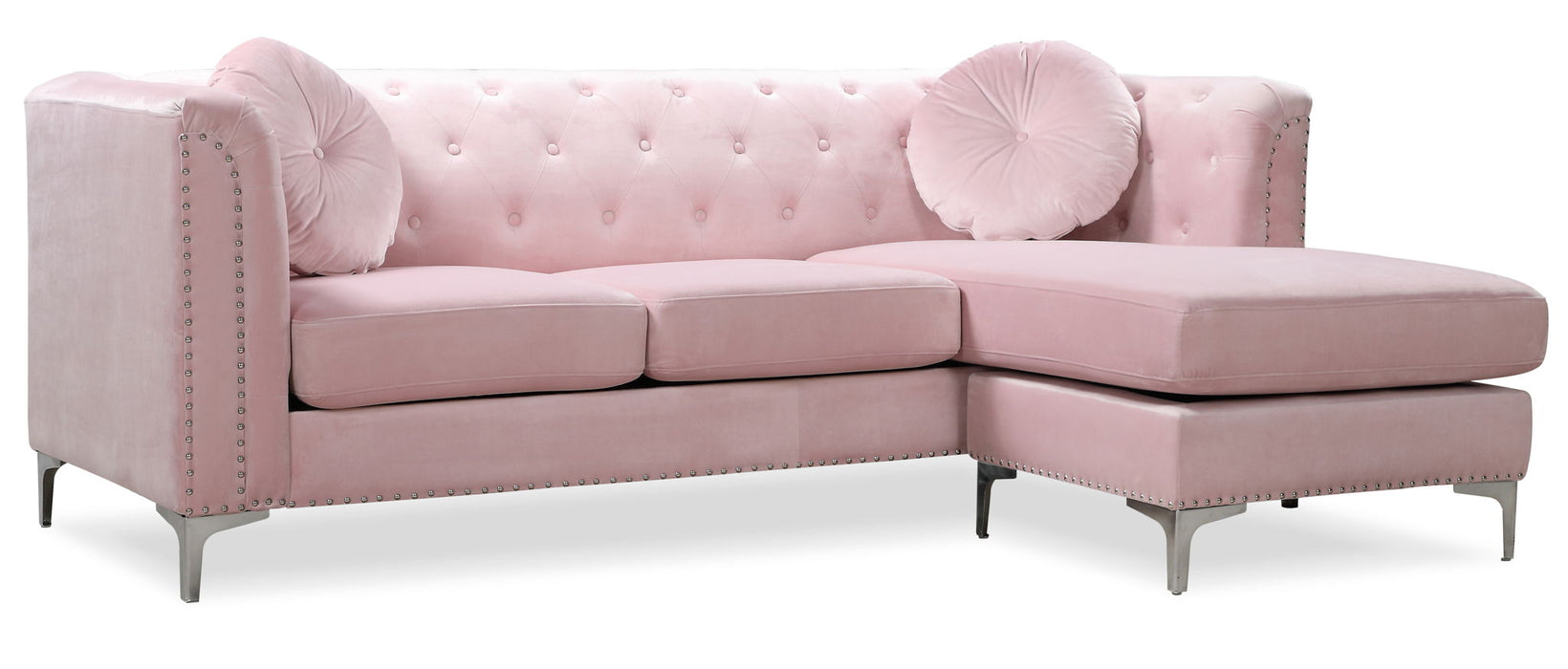 Pompano - Micro Suede Sofa Chaise Glory Furniture