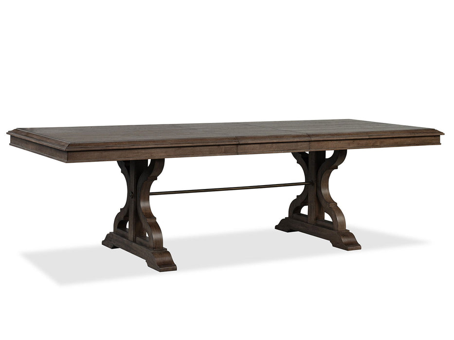 Jubilee - Extendable Trestle Dining Table - Brown Magnussen Furniture