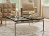 Avaline - Jordan Cocktail Table - Pearl Silver / Black Universal Furniture