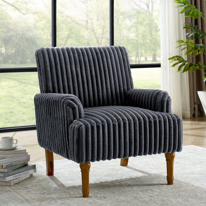 Accent Comfortable Upholstered Armchair For Living Room Home Essentials