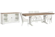 Kingston - Extendable Trestle Dining Table Set Magnussen Furniture