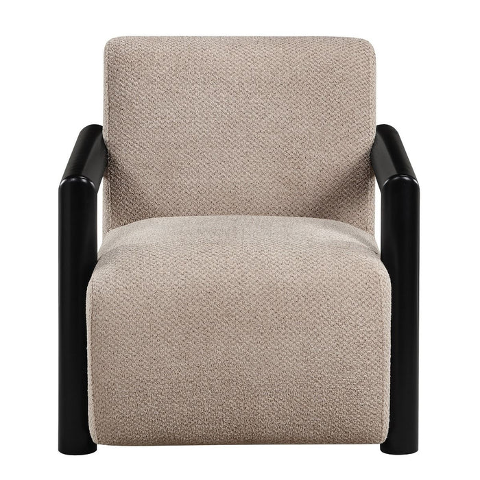 Jetta - Accent Chair - Latte & Black ACME