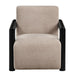 Jetta - Accent Chair - Latte & Black ACME