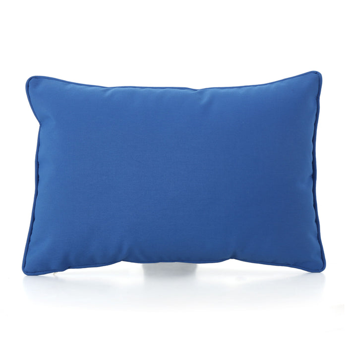 Coronado Rectangular Pillow, Outdoor Pillows - Blue