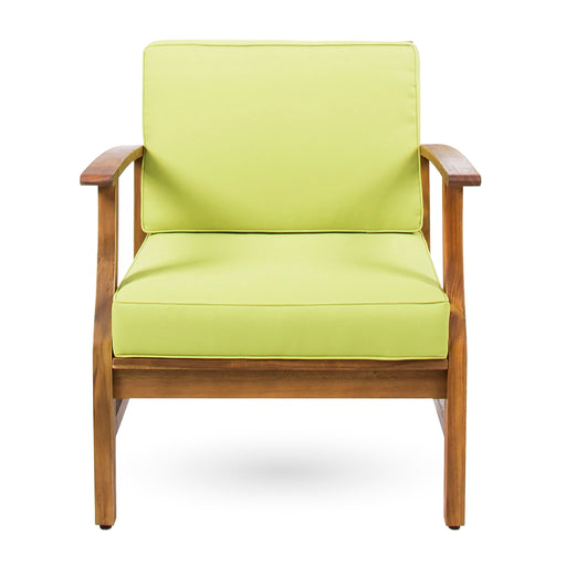 Perla - Contemporary Club Chair With Water Resistant Cushionі Noble House