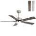 Reversible DC Motor Ceiling Fan With Dimmable LED Light For Living Room Daily Nest
