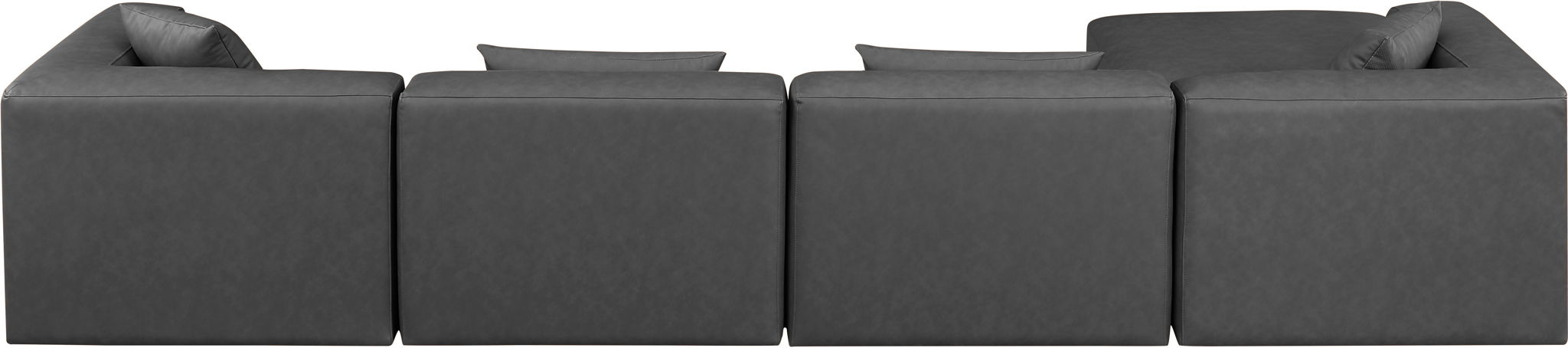 Cube - 5 Piece Modular Sectional With Chaise Meridian Furniture