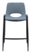 Desi - Counter Chair With Black Legs (Set of 2) Zuo Modern
