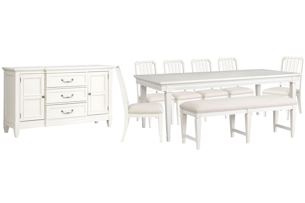 Willowbrook - Extendable Rectangular Dining Table Set Magnussen Furniture