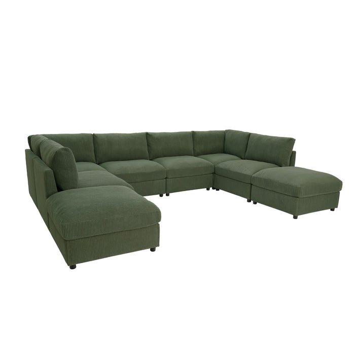 Modular Sectional With Custom Configuration Home Essentials