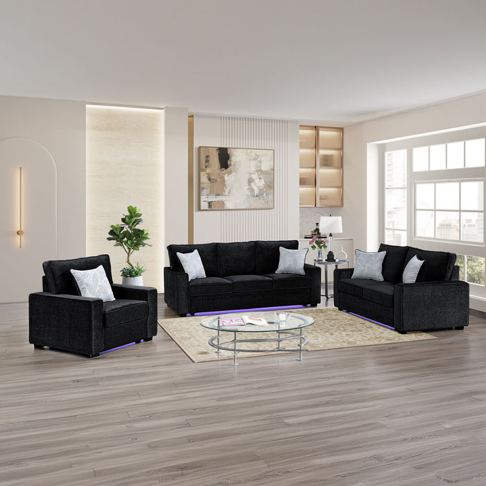 Rita - Living Room Set With LED Matrix Furniture Group