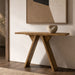 Console Table With V - Shaped Base Home Essentials