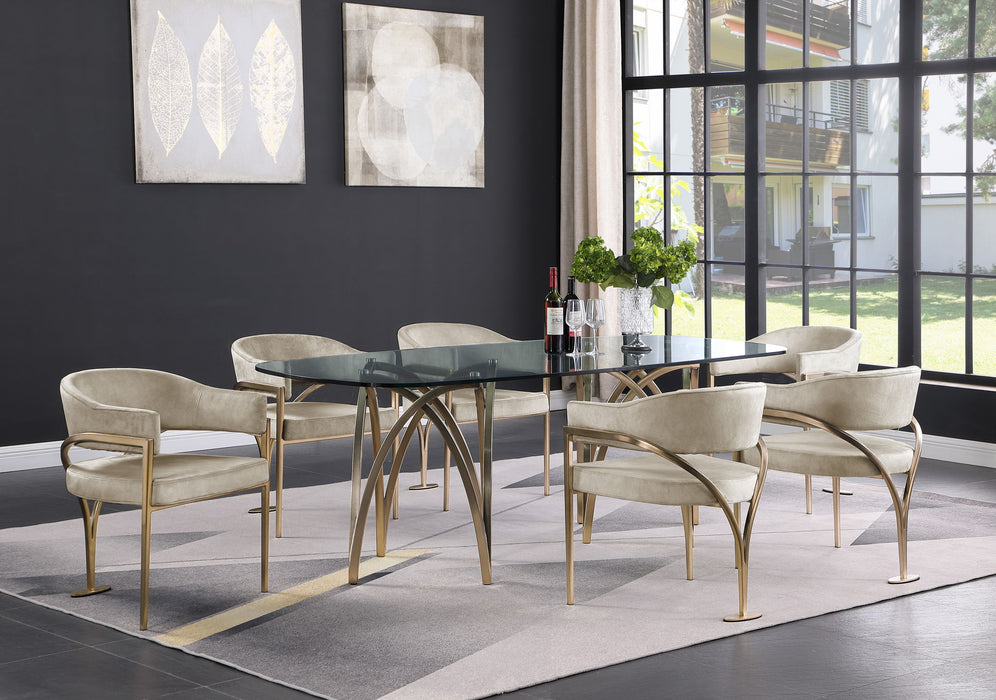 Madelyn - Dining Table Meridian Furniture