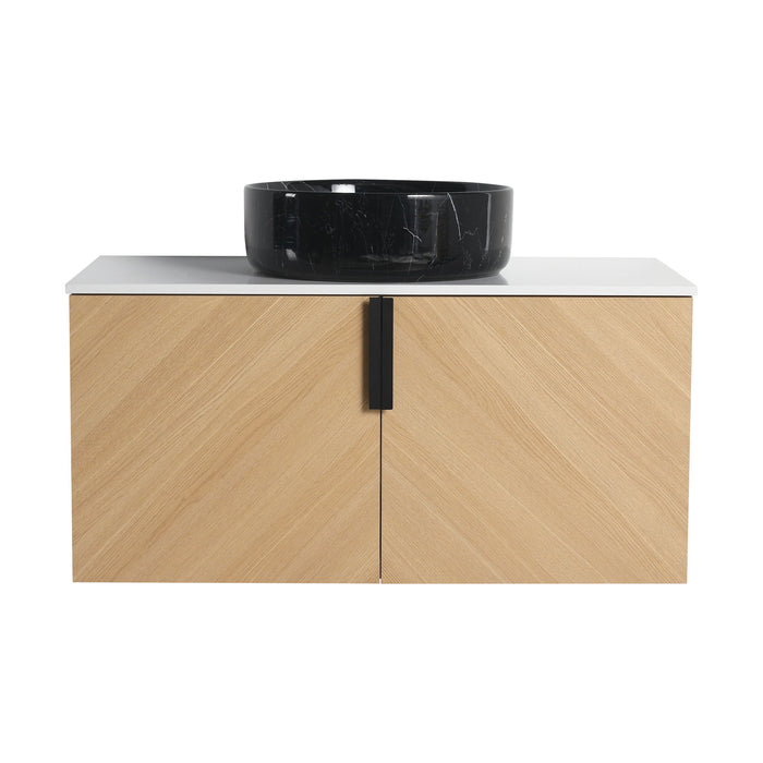 Wall Mounted Bathroom Vanity & Art Sink Home Essentials