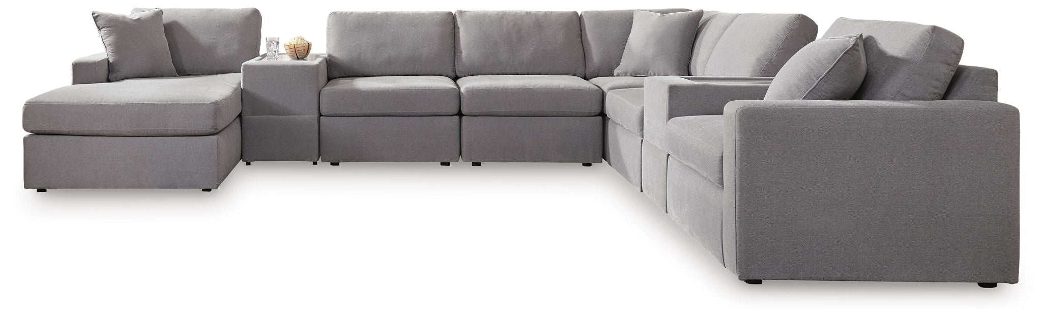Modmax - Sectional - Granite Signature Design by Ashley®