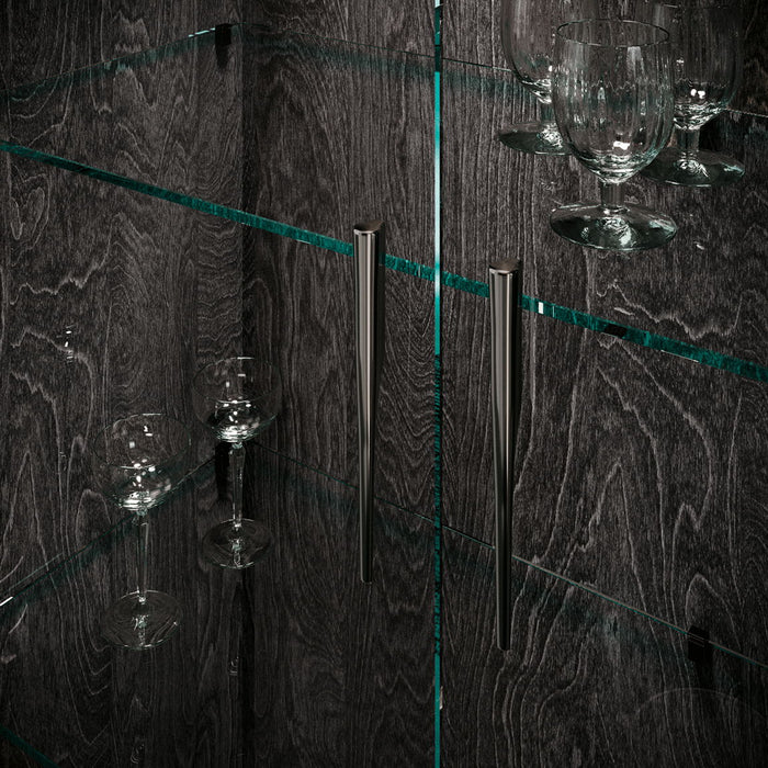Krystal - 2 Door Vitrine - Black Camelgroup Italy