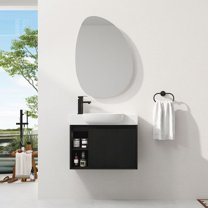 Freestanding Bathroom Vanity With Sink, Soft Close Door Home Essentials