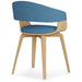 Lowell - Mid-Century Modern Bentwood Dining Chair Simpli-Home