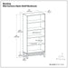 Banting - Mid Century Bookcase, Handcrafted Simpli-Home