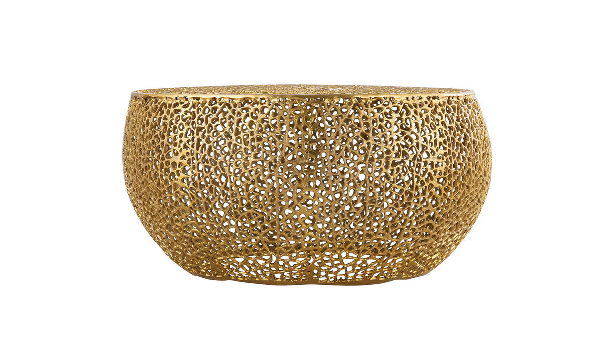 T3502 - Modern Round Coffee Table Matrix Furniture Group