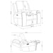 Boyce - Triple Power Swivel Recliner With Independent Adjustments Furniture Max