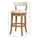 Stool & Upholstered Seat And Back Home Essentials