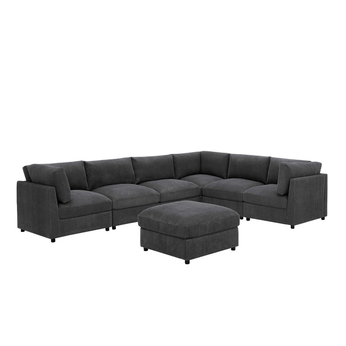 Modular Sectional With Custom Configuration Home Essentials