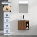 Wall Mounted Bathroom Vanity With Sink & Soft Close Door Home Essentials