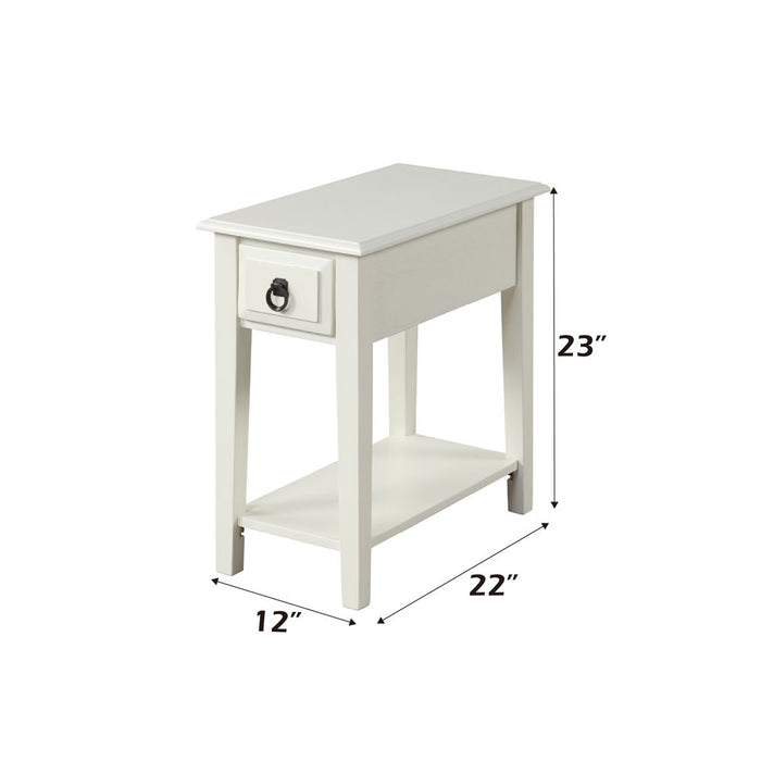 Jeana - Accent Table - White ACME