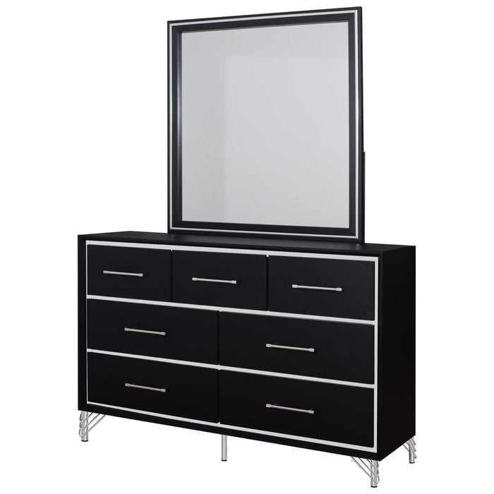 Ava - Mirror - Ebony New Classic