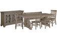 Tinley Park - Extendable Rectangular Dining Table Set Magnussen Furniture