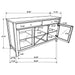 Prager - 2 Door Dining Sideboard - White Furniture Max