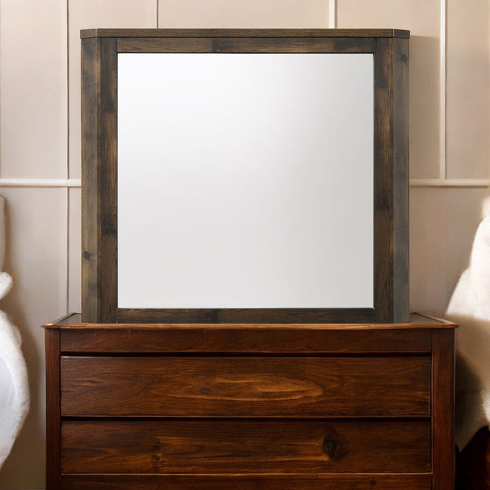 Elettra - Mirror - Rustic Walnut ACME