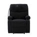 Adjustable Manual Recliner, Ergonomic Lounge Chair With Phone Holder And 2 Cup Holders Home Essentials