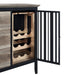 Zudora - Server - Antique Oak & Sandy Black ACME