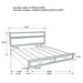 Annie - 4 Piece Bedroom Set Furniture Max