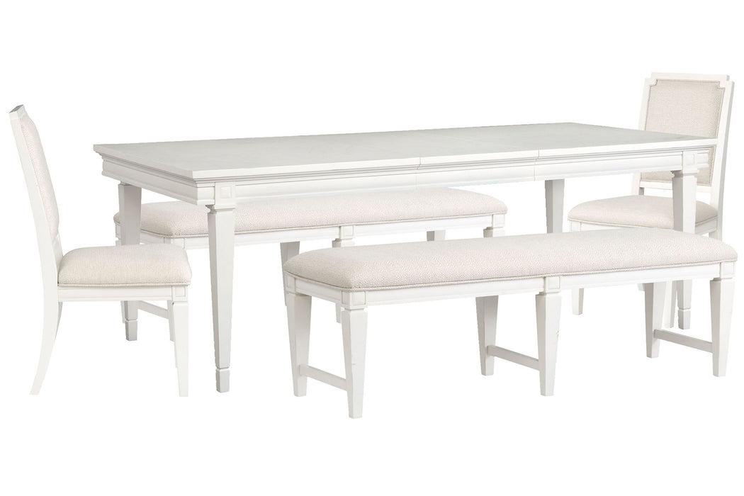 Willowbrook - Extendable Rectangular Dining Table Set Magnussen Furniture
