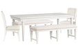 Willowbrook - Extendable Rectangular Dining Table Set Magnussen Furniture
