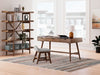 Lyncott - 3 Pc. - Home Office Desk, Chair, Bookcase - Brown Signature Design by Ashley®