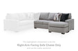 Lakepoint - RAF Sofa Chaise - Nickel Benchcraft®