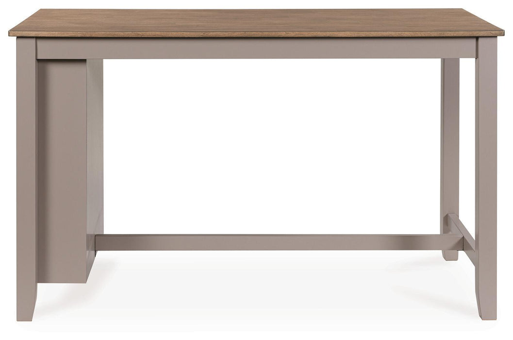 Harperfeld - Rectangular Dining Room Counter Table - Natural / Gray Signature Design by Ashley®