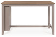 Harperfeld - Rectangular Dining Room Counter Table - Natural / Gray Signature Design by Ashley®
