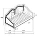 Aurelia - Twin Daybed With Trim Upholstery - Oak Furniture Max