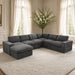Modular Sectional Sofa, Reversible Set Home Essentials