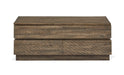 Baisden - Lift Top Storage Cocktail Table With Casters - Tobacco Magnussen Furniture