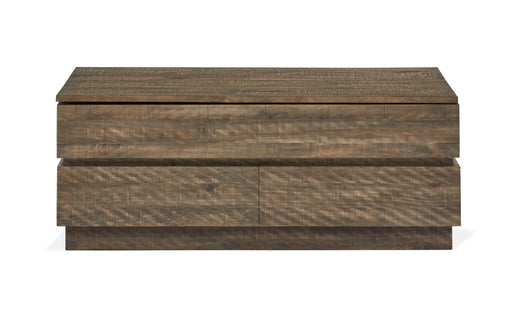 Baisden - Lift Top Storage Cocktail Table With Casters - Tobacco Magnussen Furniture