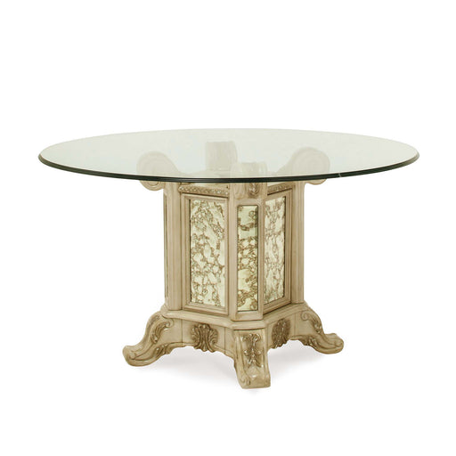 Platine de Royale - Round Dining Table - Champagne Michael Amini