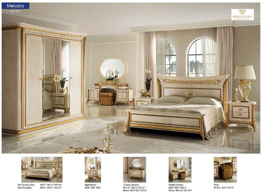Melodia - Bed Arredoclassic Italy